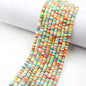 Flat Disc Clay Beads 6mm Colorful Matte Polymer 10strands 8
