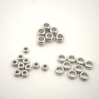Stainless Steel Double Arc Spacer Beads 5-7mm 100pcs 3