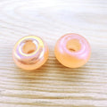 Acrylic Large Hole Spacer Beads 14mm AB Colorful 31pcs 6