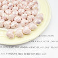 Light In The Dark Faceted Heart Acrylic Beads 20mm Pastel 10pcs 6