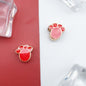 Enamel CCB Plastic Acrylic Beads 9-15mm Large Hole Playful Shapes 40pcs 35