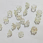 Czech Glass Beads Wind Chime Flower 12mm Pastel Glossy 100pcs 37
