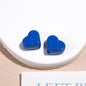 Painted Heart Acrylic Beads 12mm Glossy Raised Dot Detail 50pcs 10