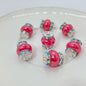Lantern Rhinestone Beads 14mm Acrylic Plating Bright Color 20pcs 11