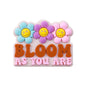 Silicone Focal Beads Flower Children Smiling Face Positive Energy 20pcs 7