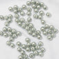 Pearl Round Glass Beads 10mm Luminous Mixed Colors 40pcs 17