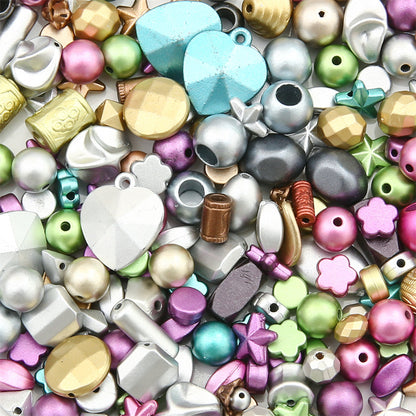 Mixed Style Acrylic Beads Colorful Hearts Bows Gems Assorted 20
