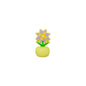 Silicone 3D Focal Beads Colorful Potted Plant Detailed Floral Design 20pcs 9