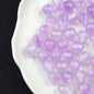 Dyed Core Glitter Resin Round Beads 8-16mm Mixed Colors 10pcs 15