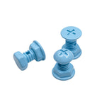 Painted Screws Acrylic Beads 16mm Colorful Mixed 50pcs 4