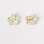 Lampwork Glass Beads Star 15mm Vintage Foil Filled 50pcs 6