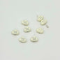 Cartoon Cloud Metal Beads 12mm Painted Alloy 20pcs 10