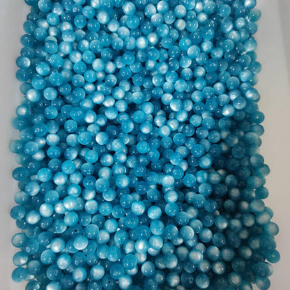 Light Color Gradient Resin Beads 8mm Pastel Soft Shades 100pcs 23