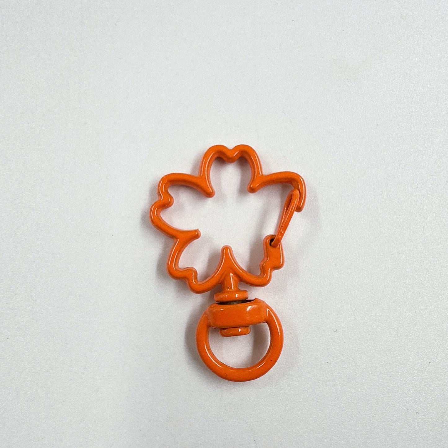 Zinc Alloy Cherry Shaped Spray Painted Swivel Buckle Keychain Clasps 10pcs 12