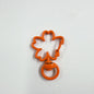 Zinc Alloy Cherry Shaped Spray Painted Swivel Buckle Keychain Clasps 10pcs 12