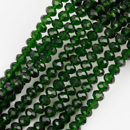 Transparent Faceted Glass Beads 10mm Colorful Mixed 136pcs 28
