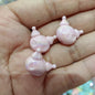 UV Plating Angry My Melody Acrylic Beads 16mm Pastel Rainbow 100pcs 3