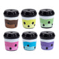 3D Bubble Tea Acrylic Beads 21mm Transparent Colorful 10pcs 7