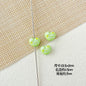 Double Sided Heart and Perfume Bottle Metal Beads 13/16mm Painted Alloy 10pcs 6
