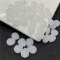 Czech Glass Beads Teardrop 12mm Transparent Iridescent 100pcs 31