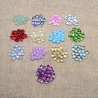 Czech Glass Beads Teardrop 9mm Assorted Translucent Colors 100pcs 2