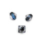Lampwork Glass Beads Star Pattern Geometric Shapes Celestial 10pcs 14