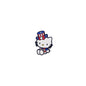 Silicone Focal Beads Independence Day Patriotic Icons 20pcs 10