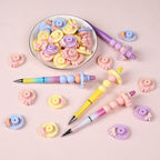 Silicone 3D Focal Beads Bow Hat With Bow Detail 20pcs 3