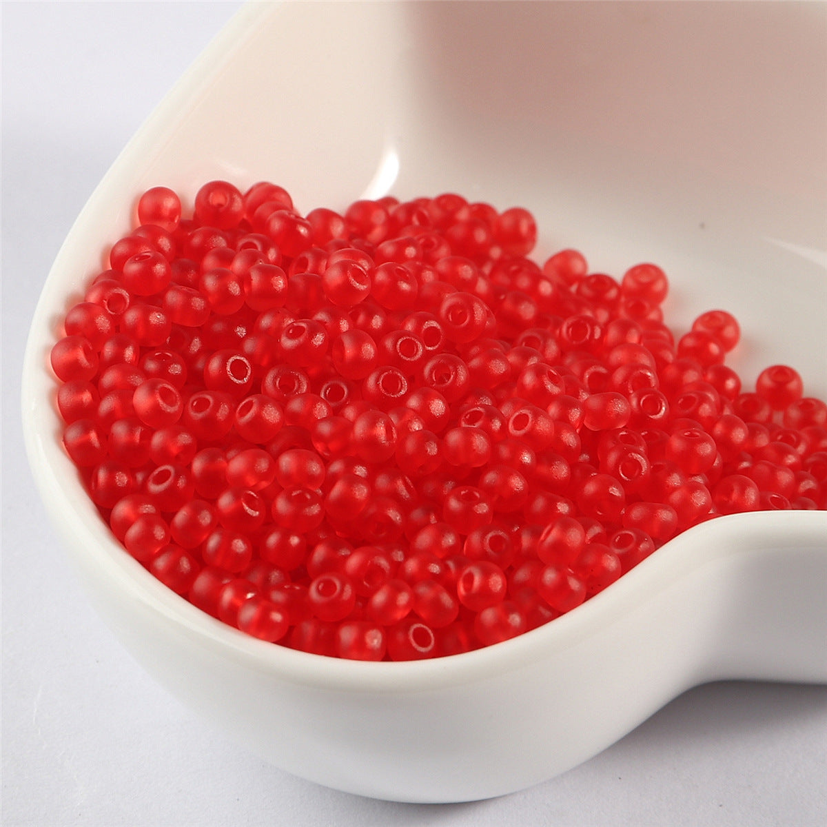 Frosted Seed Glass Beads 2mm Muted Rainbow Colors 800pcs 15