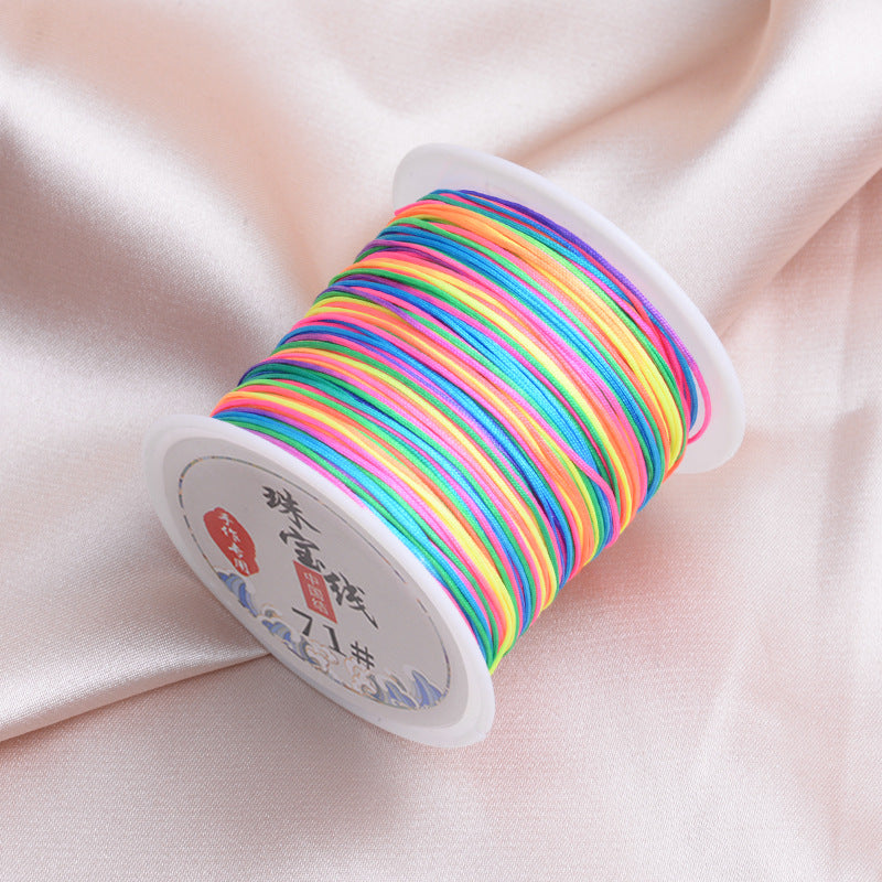 Nylon Thread Solid Color Glossy Finish 0.4mm 60m Spool 46