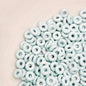Alloy Donut Spacer Beads 5mm Baking Painted Solid Color 30pcs 9