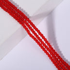 Colored Transparent Seed Glass Beads 2mm 2 Strands 400pcs 12