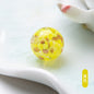 Lampwork Glass Beads Round 10mm 12mm Colorful Gold Foil 50pcs 13