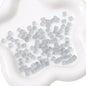 Frosted Sugar Seed Glass Beads 5mm Pastel Mixed Colors 100pcs 25