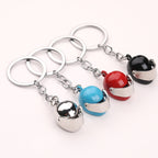 Metal Motorcycle Helmet Keychain Zinc Alloy with Shiny Visor Multiple Colors