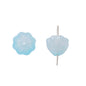 Gradient Lotus Seed Acrylic Beads 10mm Translucent Textured 100pcs 11