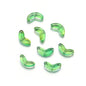 Czech Glass Beads Tulip Petals And Leaves Vintage Frosted 9mm 200pcs 23