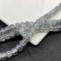 Crackle Flat Circular Glass Beads 6mm 8mm Pastel Mixed Colors 60pcs 12