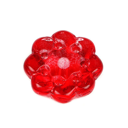 Czech Glass Beads Lotus Seed Pods 10mm Vibrant Colors 100pcs 5