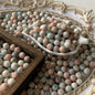 Crackle Round Glass Beads 10mm Imitation Porcelain Pastel Colors 120pcs 22