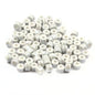 Cylindrical Ceramic Beads 6mm Glossy Rainbow Spacer 10pcs 18