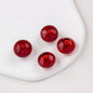 Hollow Spiral Striped Blown Glass Spacer Beads Colorful 4pcs 8
