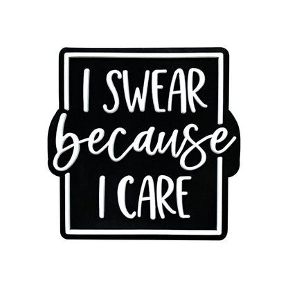 Silicone Focal Beads Swear Phrase Raised Lettering 20pcs 5