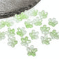Czech Glass Beads Cherry Blossom 10mm Iridescent Pastel 50pcs 9