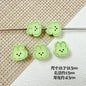 Rabbit and Bear Painted Metal Beads Glossy Finish Bulk 10pcs 9