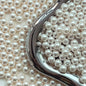 Pearl Glass Beads 8mm Glossy Pastel Smooth Finish 30pcs 6