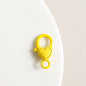 Zinc Alloy Heart Buckle Keychain Clasps 26mm Colorful 20pcs 11
