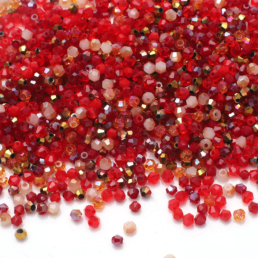 Rhombus Seed Glass Beads 3mm Assorted Colors 500pcs 7