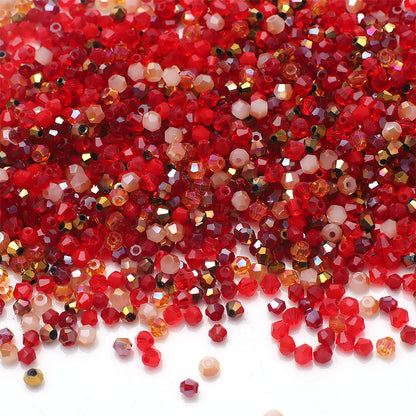 Rhombus Seed Glass Beads 3mm Assorted Colors 500pcs 7