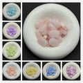 Imitation Jade Czech Glass Beads 13x18mm Pastel Colors 100pcs